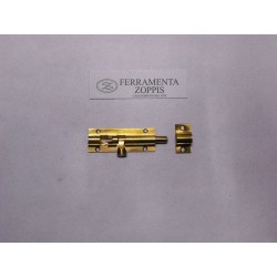 catenaccio orizzontale cannone ottone lucido cm.6 5.4075/60