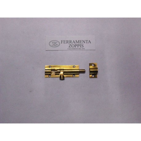 catenaccio orizzontale cannone ottone lucido cm.6 5.4075/60