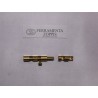 catenaccio cannone orizzontale ottone lucido cm.8 1330L80
