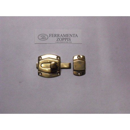 catenaccio orizzontale ottone lucido verniciato cm.4 601950001