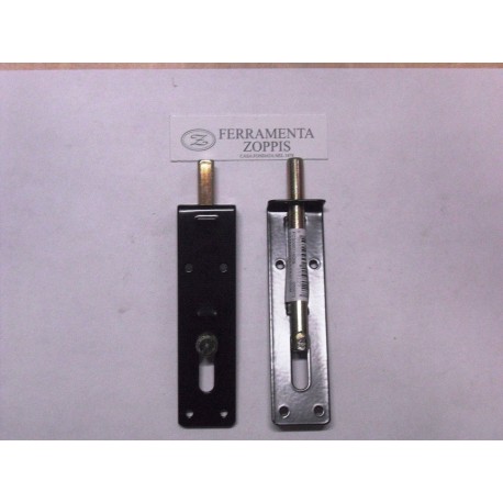 catenaccio verticale a filo/inc. ferro vernic.nero cm.12 FCS000710DIN