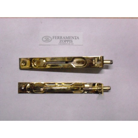 catenaccio leva incasso acc.ottonato cm.15 frontale 20mm. 1278201