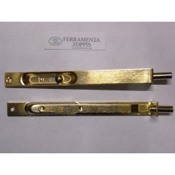 catenaccio leva incasso acc.ottonato cm.20 frontale 20mm. 1278213