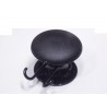 appendiabito portabito plastica nero diam.110mm. 0311
