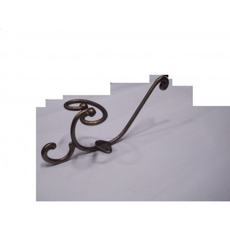 appendiabito portabito ottone bronzato 220x75mm. OA912.P