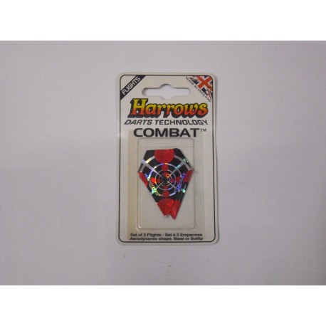 SET IMPENNAGGI / ALETTE PER FRECCETTE / DARDI HARROWS COMBAT FLIGHTS