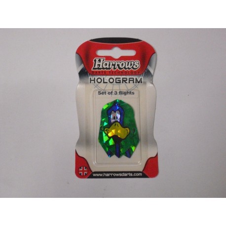 SET IMPENNAGGI / ALETTE PER FRECCETTE / DARDI HARROWS HOLOGRAM PAPERO STRETTO