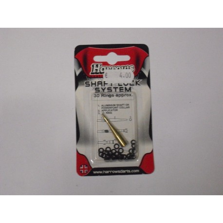 ANELLI O-RING RONDELLE GOMMA ANTIVIB. PER FRECCETTE STELI DARDI CON APPLICATORE