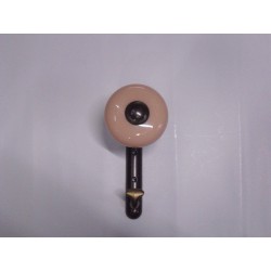 appendiabito portabito ottone bronzato pomo beige 33514