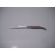 Coltello richiudibile acciaio STILETTO legno naturale 8cm. 19559