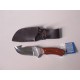 coltello con lama fissa SKINNER ROSSO Cm.10 31554