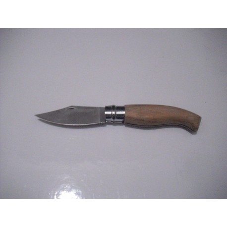 Coltello richiudibile acciaio legno GIROLOCK INOX 1504