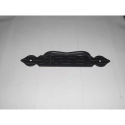maniglione per porta ferro battuto nero 20cm. 1165781