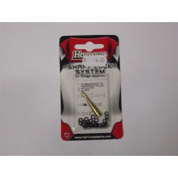 ANELLI O-RING RONDELLE GOMMA ANTIVIB. PER FRECCETTE STELI DARDI CON APPLICATORE