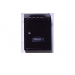 cassetta posta postale esterno nera c/tetto mm.300X210X70 229562