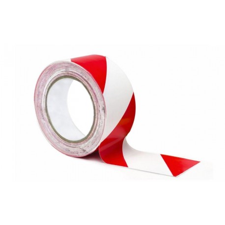 Nastro Segnaletico Bianco E Rosso 200m In Pvc 5265027