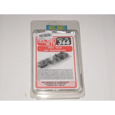 kit didattico elettronico FILTRO VOCE X RADIOASCOLTO Else Kit RS366