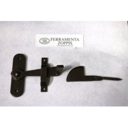 tavellino per porta in ferro forgiato 75x85mm. FF295