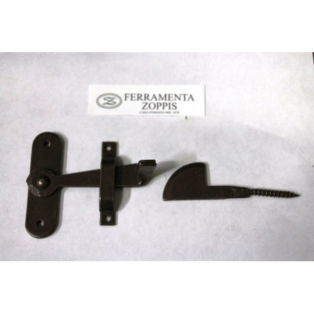 tavellino per porta in ferro forgiato 75x85mm. FF295