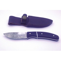coltello con lama fissa LAMA SERIGRAFATA cm.8,5 7011VI
