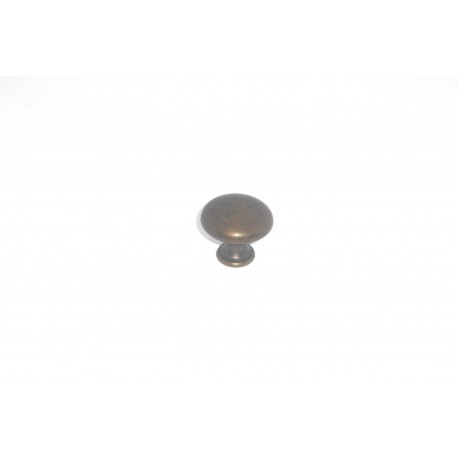 pomo in ottone bronzo patinato diam.mm.25 OP341.25