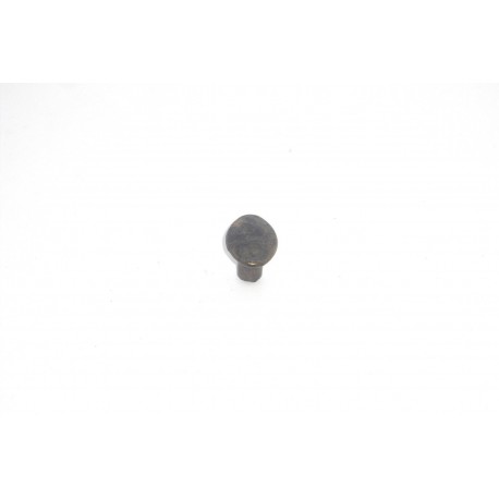 pomo in ottone bronzo patinato ovale 30mm. OP336.30