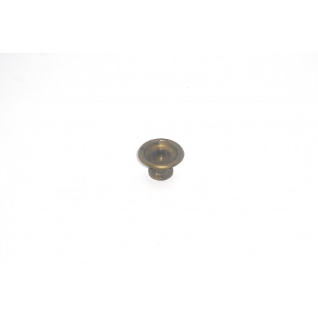 pomo in ottone bronzo patinato diam.mm.25 A2POMOTTUT38