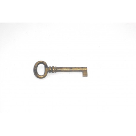 chiave per mobile ottone bronzato patinato varie lungezze 24/34/42/53mm. OC446