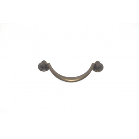 maniglia per mobile ottone bronzato patinato varie lunghezze 64/96MM. OM074