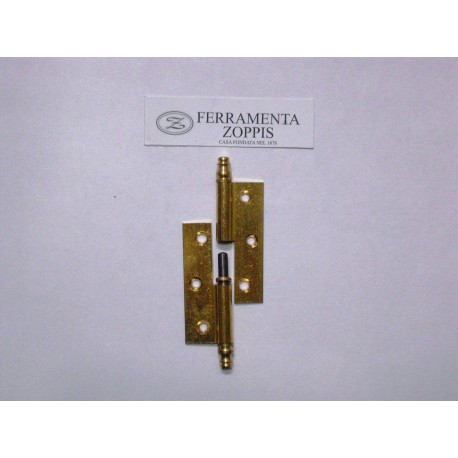 cerniera per ante pomella ottone sinistra 5.476160