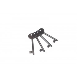 CHIAVE AGB PATENT BRONZATA PORTA INTERNA CANTINA SERRATURA INFILARE METALLO AGB 