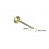 CHIAVE PASSAPARTOUT AGB PER PORTE INTERNE CON DIAMETRO FUSTO 6MM. 1320332