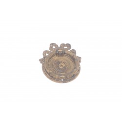 maniglia per mobile ottone bronzato patinato vari diam.43-50mm. OM006