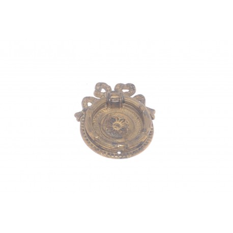 maniglia per mobile ottone bronzato patinato vari diam.43-50mm. OM006