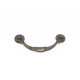 maniglia per mobile ottone bronzo patinato misure interasse fori  64/96mm. OM099