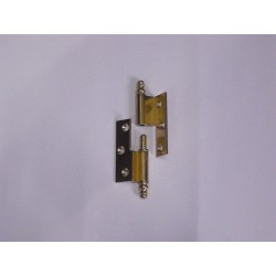 cerniera per ante ottone sinistra con ala zancata 01.4398S504000