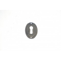 bocchetta per chiave ottone bronzo patinato 25X35 OB525.B