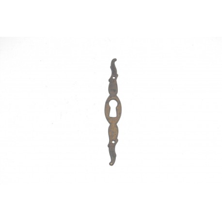 bocchetta per chiave ottone bronzo patinato 15X90 09.33040BV013