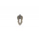 bocchetta per chiave ottone bronzo patinato 25X45 131BOCCLEON