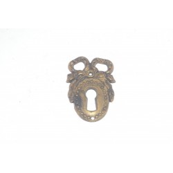 bocchetta per chiave ottone bronzo patinato 35X50 OB506.P