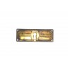 bocchetta per chiave ottone bronzo patinato 100X35 OB694.O/217