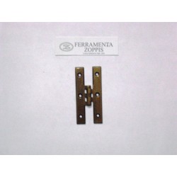 cerniera per ante piana bronzata 474/75ORO