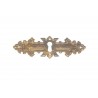 bocchetta per chiave ottone bronzo patinato 110X40mm. OB699.O
