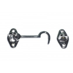 ganci fermaporta e finestra in ottone cromo lucido cm.6 600100607