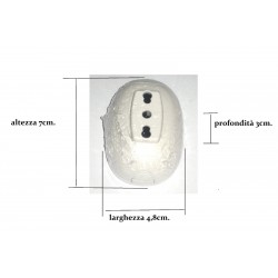 PRESA A PARETE BITICINO OVALE 2P+T 10/16A SP80BF