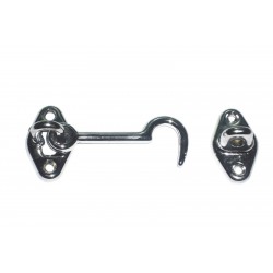 ganci fermaporta e finestra in ottone cromo lucido cm.6 600100607