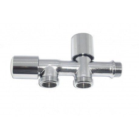 Rubinetto gruppo doppio per lavatrice lavastoviglie muro attacco 1/2" 5625009