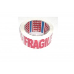 Nastro adesivo per imballo con scritta FRAGILE 50mm X 66 TESA 9616041