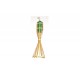 Torcia in BAMBOO da esterno per giardino e balconi altezza 35cm 224611
