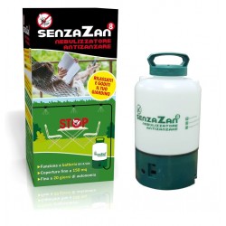 ANTIZANZARE NEBULIZZATORE ELETTRICO A BATTERIA SENZAZAN PER GIARDINI 9140009